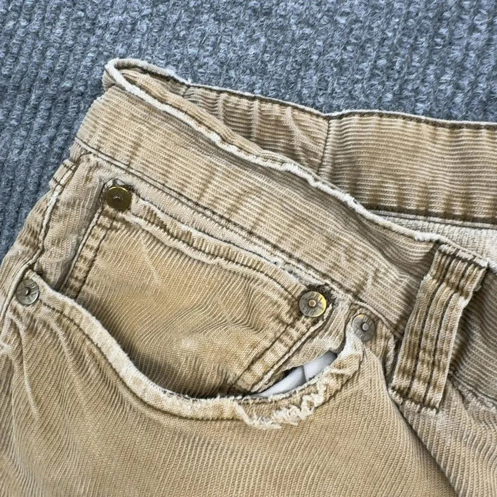 Polo Ralph Lauren Corduroy Pants Mens 33x32 Tan‎ 100% Cotton Workwear Skater Y2K